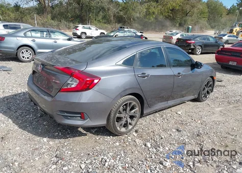 2021 Honda Civic Sport из США, поврежденный, VIN 2HGFC2F87MH534416